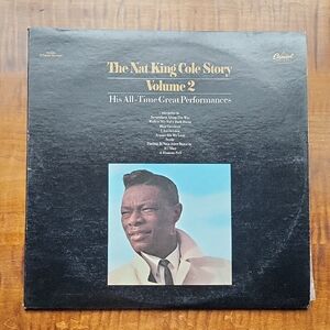 NAT KING COLE STORY VOLUME 2 LP RECORD